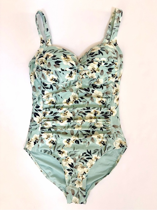 Nip Tuck Other - Nip Tuck Floral Ruched One-Piece Swimsuit